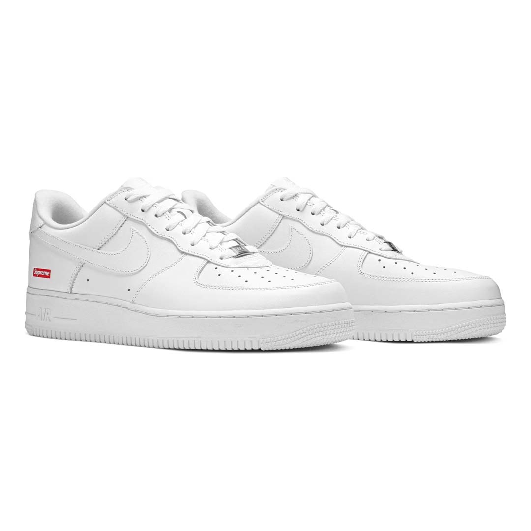 Supreme x Air Force 1 Low 'White' | NWAHYPE