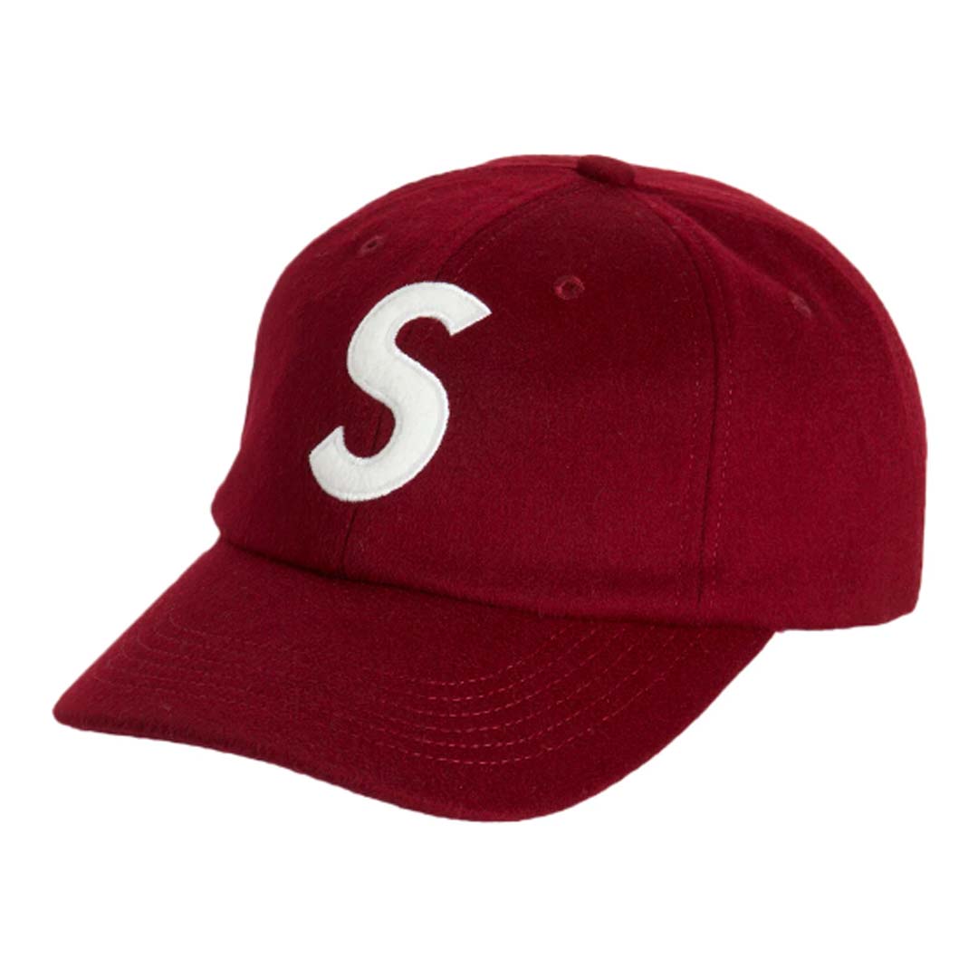 Supreme Wool S-Logo Hat 'Red'