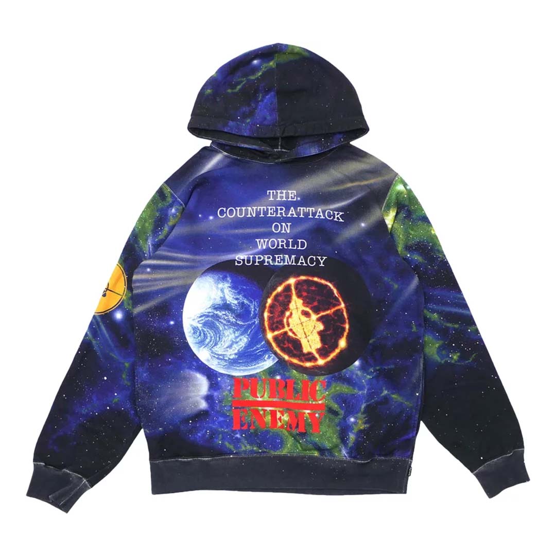 Supreme x Undercover x Public Enemy Hooded Sweatshirt | NWAHYPE